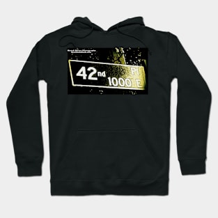 42nd Place, Los Angeles, California by Mistah Wilson Hoodie